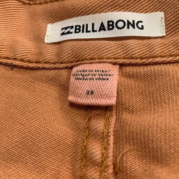 Billabong Shorts Womens 29 Terracota Denim Drift Away Cutoffs Frayed Hem Micro - Picture 11 of 13
